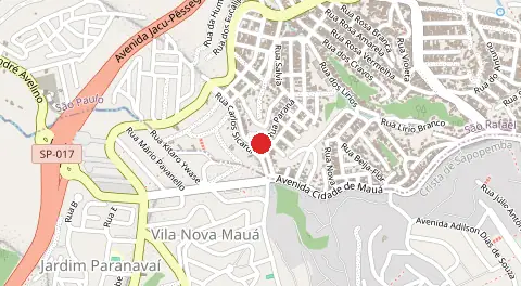 Mapa de Nova Maua