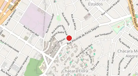 Mapa de Jardim dos Estados