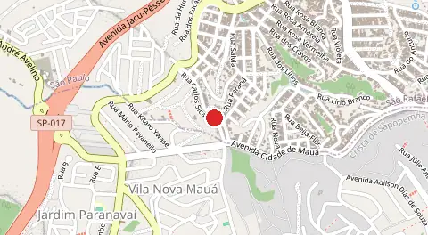 Mapa de Parque das Flores