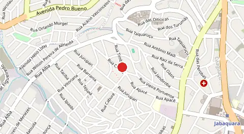 Mapa de Rua Timbore