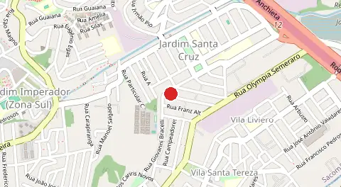 Mapa de Santa Cruz