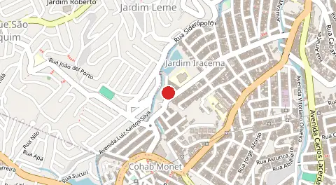 Mapa de Jardim Maria Sampaio