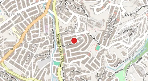 Mapa de Rosana