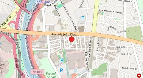 Mapa de Jardim Internacional