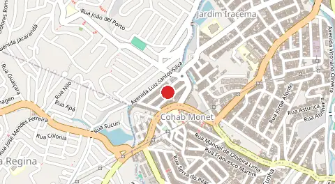 Mapa de Jardim Leme