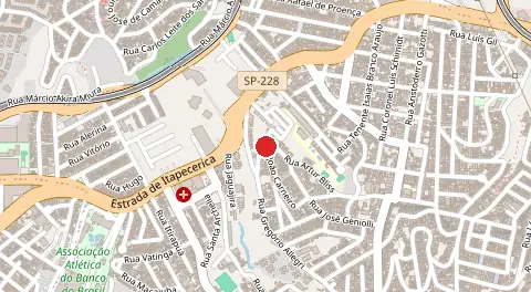 Mapa de Jardim Casa Branca