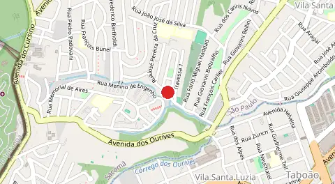 Mapa de Rua José Pereira Cruz