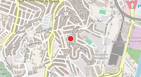Mapa de Jardim Ibirapuera