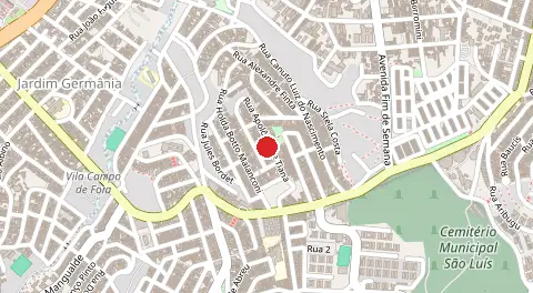 Mapa de Jardim Lilia