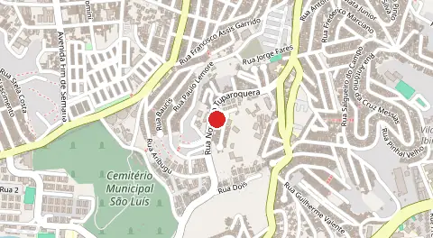 Mapa de Jardim Novo Santo Amaro