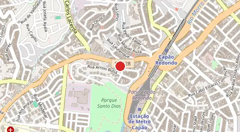 Mapa de Vila Teixeira
