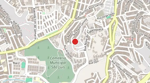 Mapa de Favela Jd Celeste 2