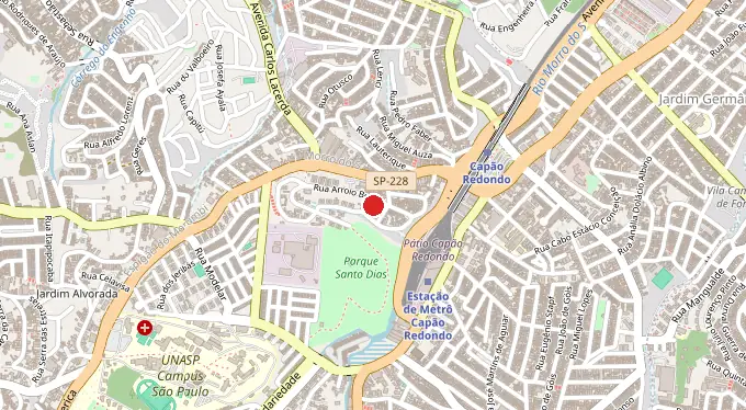 Mapa de Jardim Itaoca