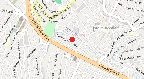 Mapa de Jardim Itacolomi