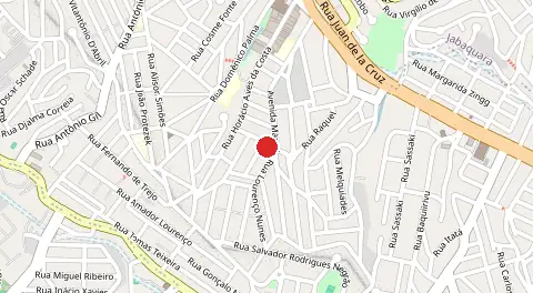 Mapa de Jardim Nosso Lar