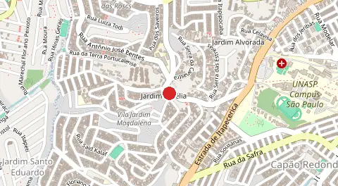 Mapa de Jardim Amalia