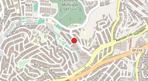 Mapa de Jardim Neide