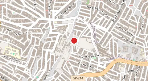 Mapa de Jardim Vaz de Lima