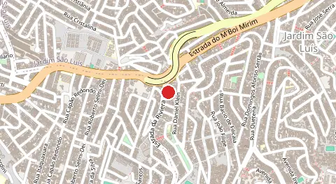 Mapa de Jardim Riviera