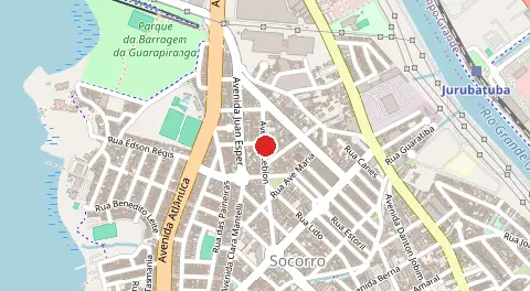 Mapa de Jardim dos Lagos