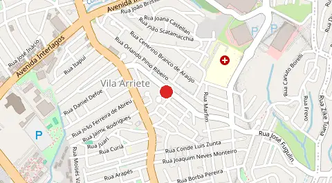 Mapa de Vila Campo Grande