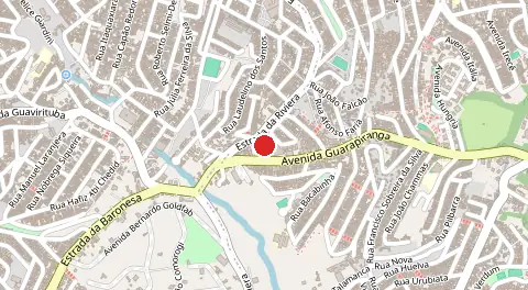 Mapa de Jardim Angela