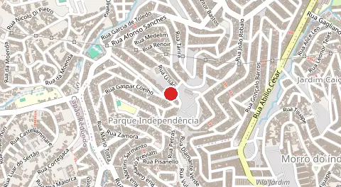 Mapa de Jardim São Bento Novo