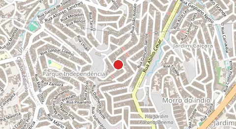 Mapa de Jangadeiro