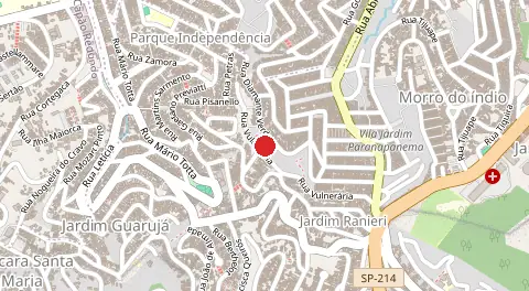 Mapa de Jardim Paranapanena
