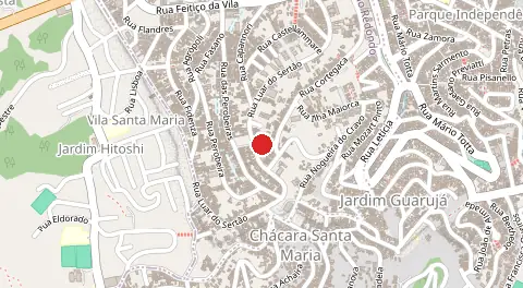 Mapa de Jardim Guaruja