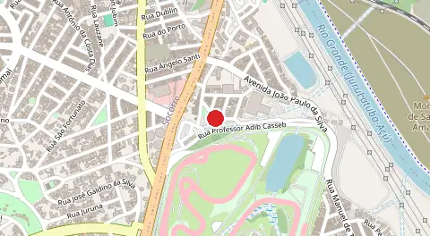 Mapa de Jardim Cristal
