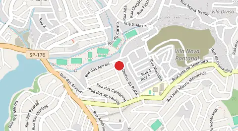 Mapa de Santa Terezinha