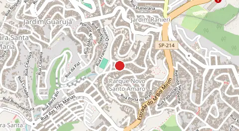Mapa de Parque Novo Santo Amaro