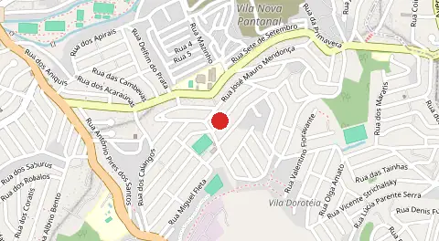 Mapa de Jardim Santa Lúcia do Guacuri