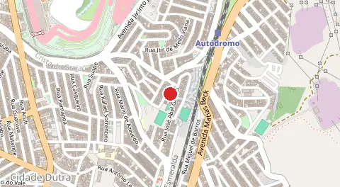 Mapa de Jardim Regis