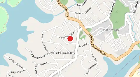Mapa de Sete Praias