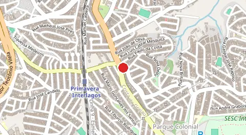 Mapa de Jardim Maia