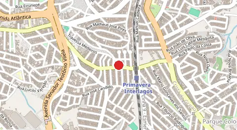 Mapa de Jardim Malha