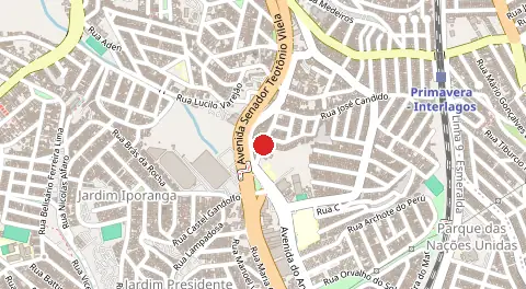 Mapa de Parque Alto do Rio Bonito