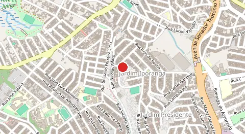 Mapa de Jardim Iporanga
