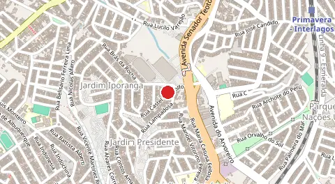 Mapa de Vila Progresso