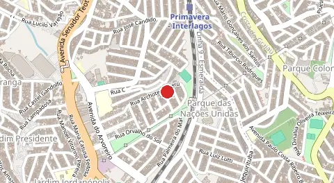 Mapa de Vila Rubi