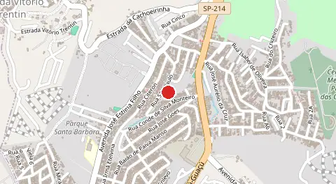 Mapa de Favela da Cachoeirinha