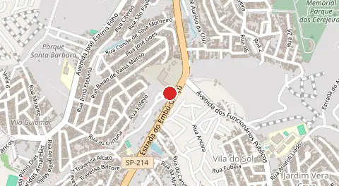 Mapa de Favela Vila Calu