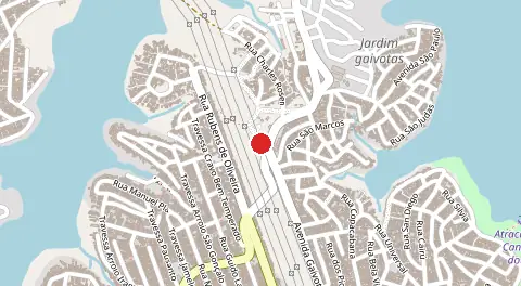 Mapa de Jardim Gaivotas