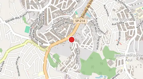 Mapa de Favela Jardim São João 3