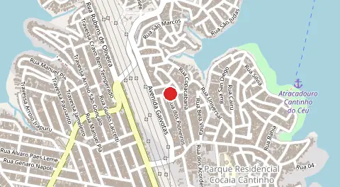 Mapa de Rua 1 de Maio