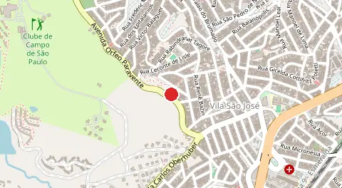 Mapa de Jardim Floresta