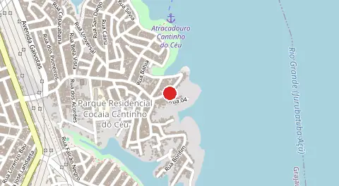 Mapa de Cantinho do Ceu