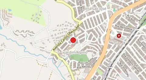 Mapa de Jardim Alpino